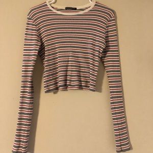 Brandy Melville stripped long sleeve